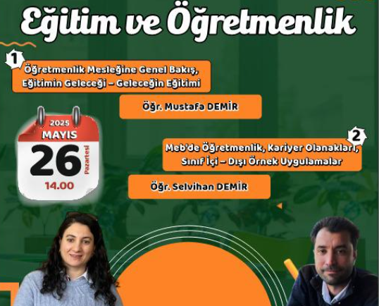 Yabancı Diller Eğitimi Bölümünde "Eğitim ve Öğretmenlik" Konulu Seminer Gerçekleşti